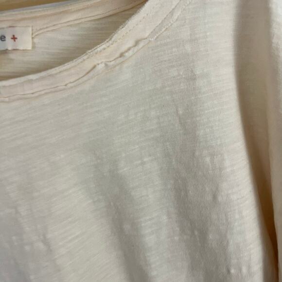 Umgee Cream Tunic Dress Floral Puff Sleeves Medium Boho Festival Size XL - Picture 10 of 12